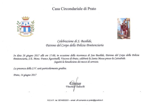 Invito celebrazione di San Basilide Santo Patrono del Corpo di Polizia Penitenziaria.png